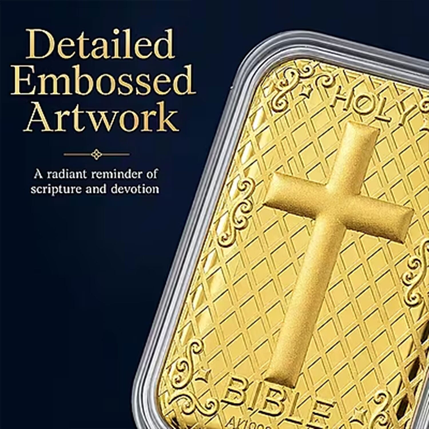 Set of 6 - Holy Bible the Word, Preserved in Pure Gold