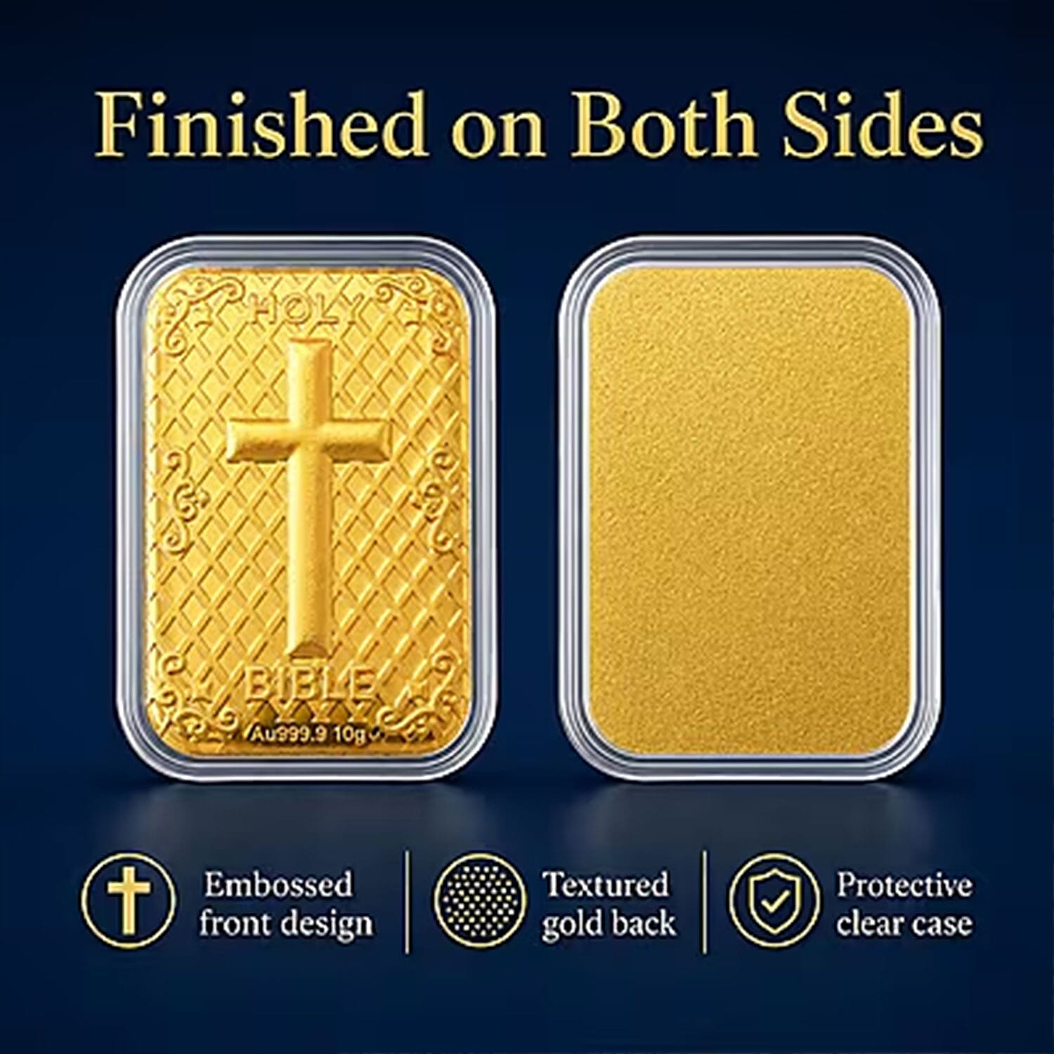 Set of 6 - Holy Bible the Word, Preserved in Pure Gold