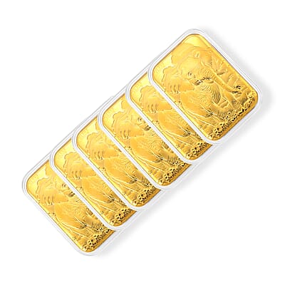Set of 6 - Royal Elephant Wisdom that Walks Beside Good Fortune