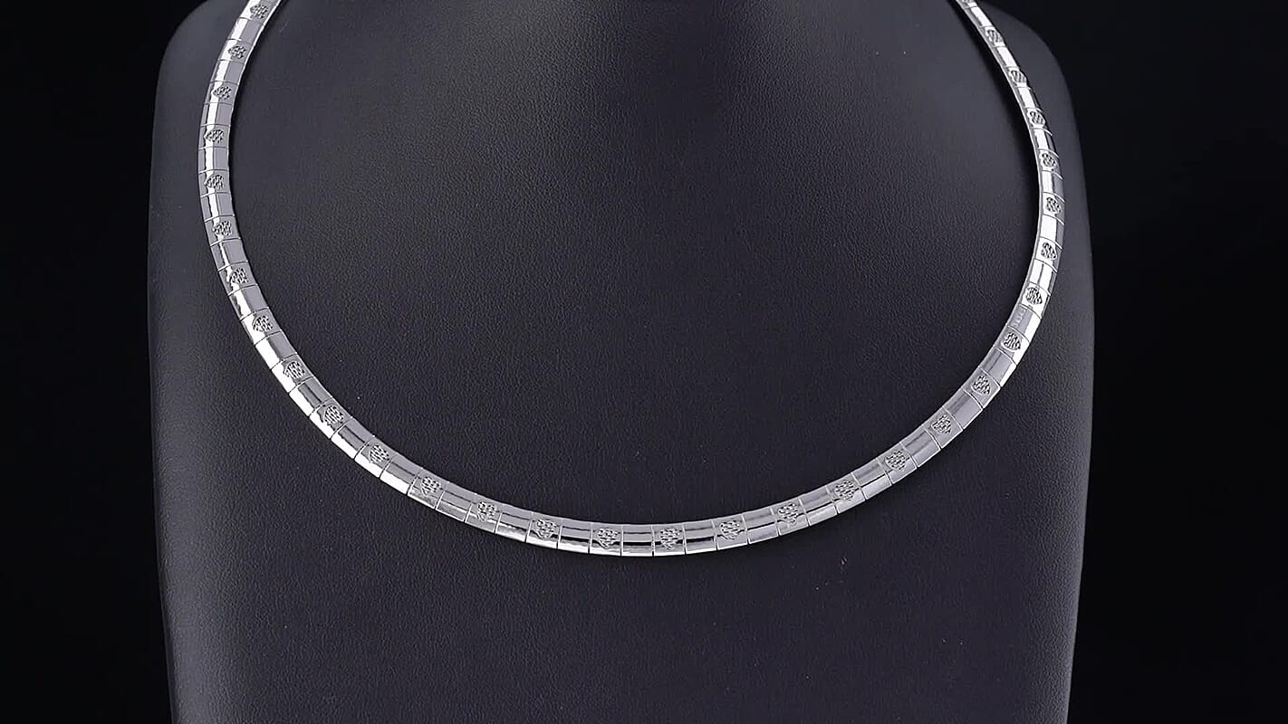 2 Piece Set - Fancy Necklace (20-22 Inches) and Bracelet (7.5-9.5In) in Stainless Steel