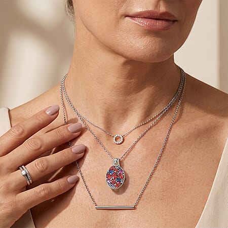Lab Created Padparadscha Sapphire - Product card gallery slide 3 (10329401655609)