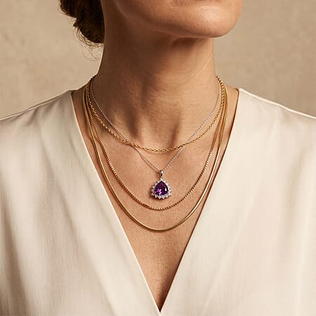 Lab Grown Color Change Sapphire - Product card gallery slide 3 (10328778801465)