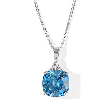 Certified Swiss Blue Topaz - Product card gallery slide 1 (10342115180857)