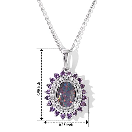 Australian Black Ridge Opal Triplet - Product card gallery slide 3 (10327925162297)