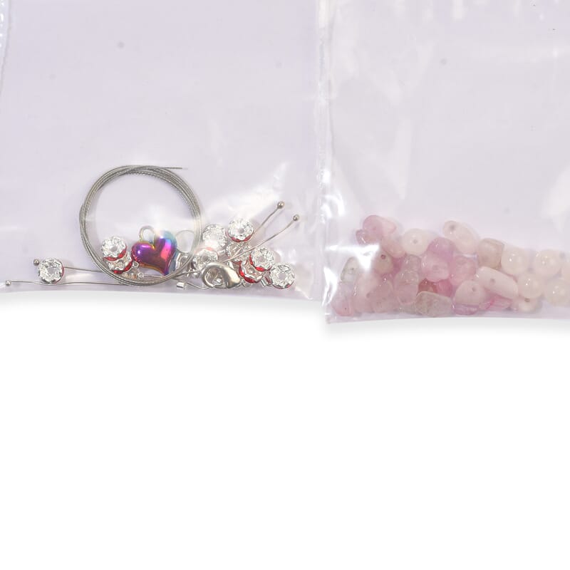 GCS Kunzite and Rose Quartz Bracelet Kit 458.62 ctw