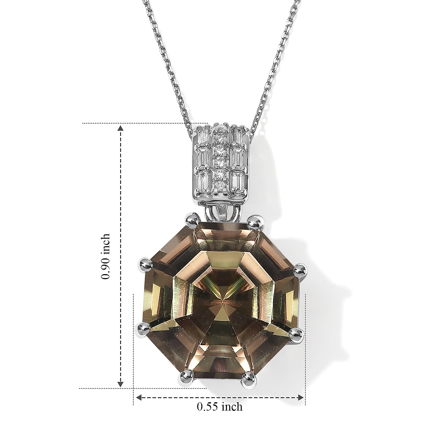 Doorbuster Rhapsody AAAA Turkizite and Diamond E-F VS 10.10 ctw Pendant Necklace in 950 Platinum 6.85 Grams 20 Inches