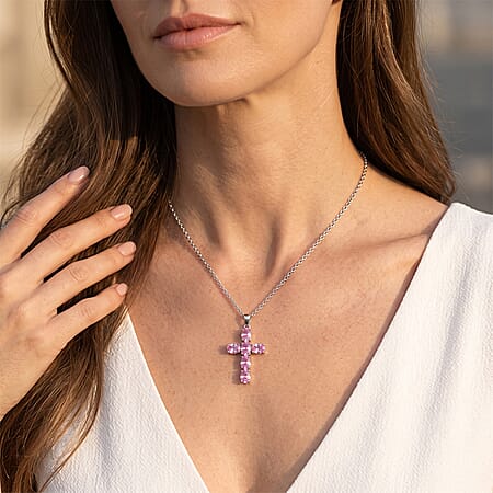 Pink Cubic Zirconia - Product card gallery slide 2 (10344228913465)
