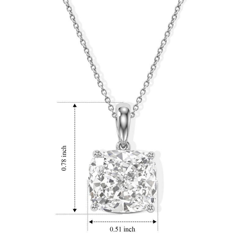 Doorbuster IGI Certified Luxuriant Lab Grown Diamond G VS 7.00 ctw Pendant Necklace in 950 Platinum 5.30 Grams 20 Inches