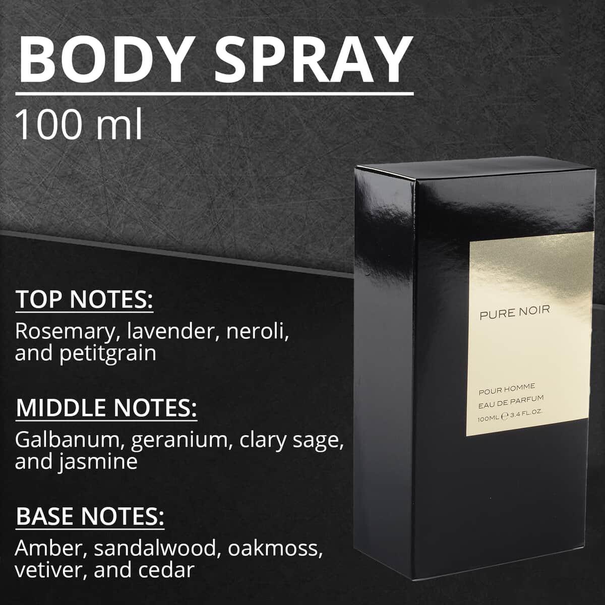 Pure Noir Body Spray image number 2