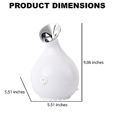 Facial Steamer and Personal Sauna Steam Inhaler