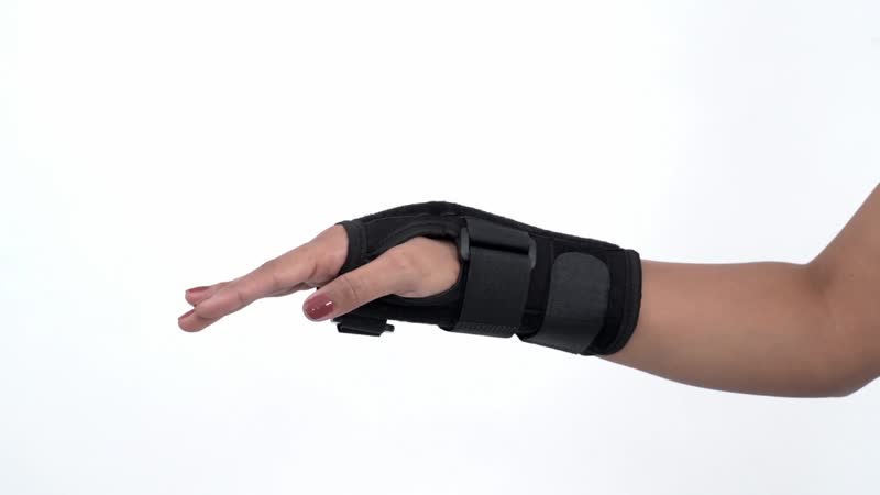 Black Magnetic Wrist and Forearm Support (3x9)