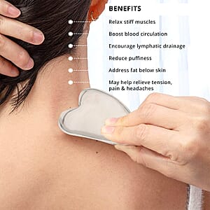 Bronze Gua Sha, Facial Gua Massage Tool, Skin Revitalizing Gua Sha, Spa Therapy Stone, Beauty Gua Sha