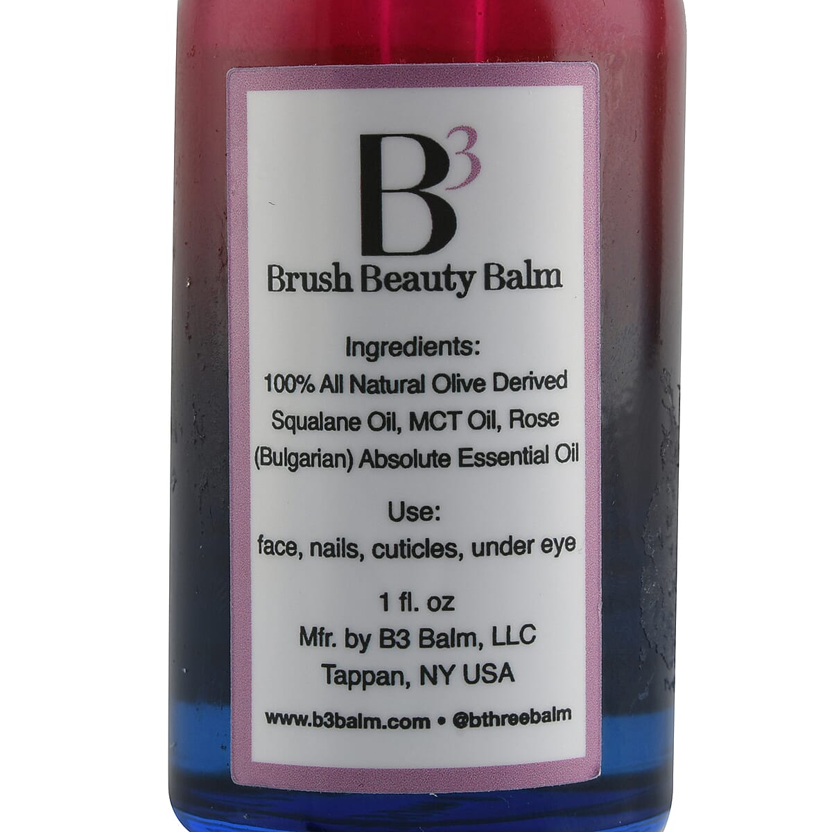 B3 Balm 100% Squalane with Rose Bud Oil 1 fl oz image number 1