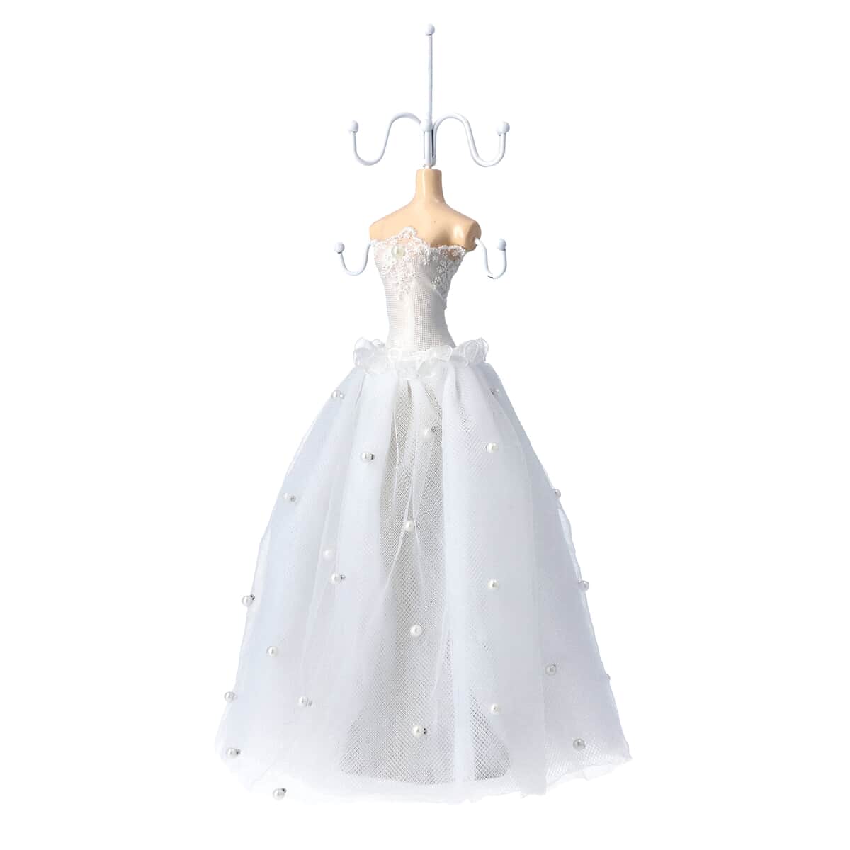 Handmade Princess Iron Dress Mannequin Jewelry Display Stand image number 2