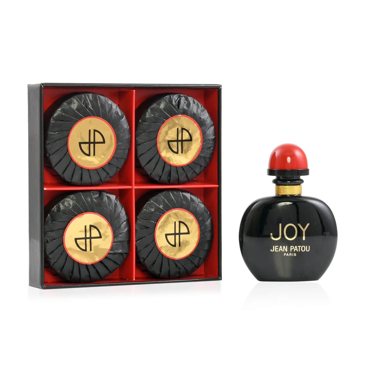 JEAN PATOU Joy Vintage Black Bottle EDP 1.0 oz and 4 x 50g Ladies Soap image number 0