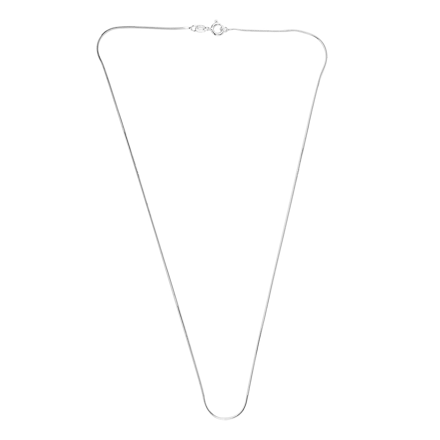 Italian Snake Chain 16 Inch in Sterling Silver 1.40 Grams