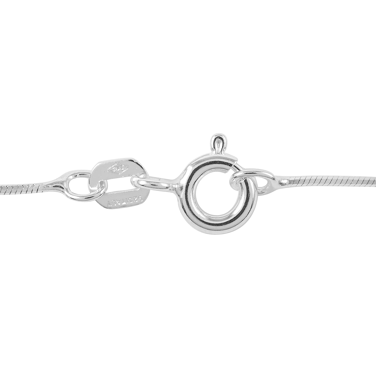 Italian Snake Chain 16 Inch in Sterling Silver 1.40 Grams