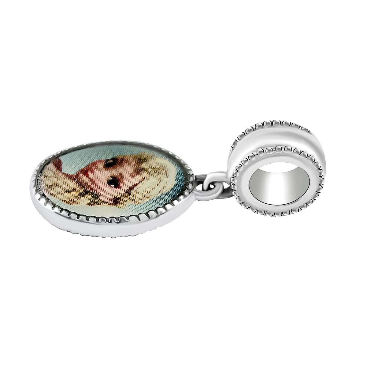 Women Jewelry White Elsa Anna Two Sided Charm Accessories Birthday Gifts - Picture 2 of 4