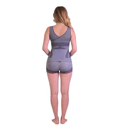 Buy Sankom Patent Gray Bamboo Fibers Body Shaping Camisole with