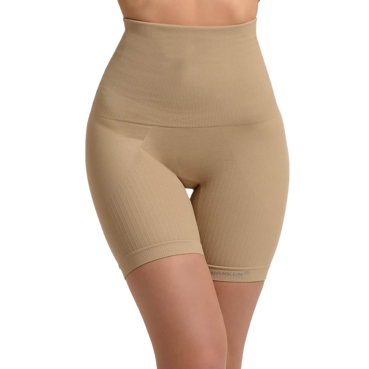 Sankom Patent Classic Mid-Thigh Shaper - S/M | Beige image number 3