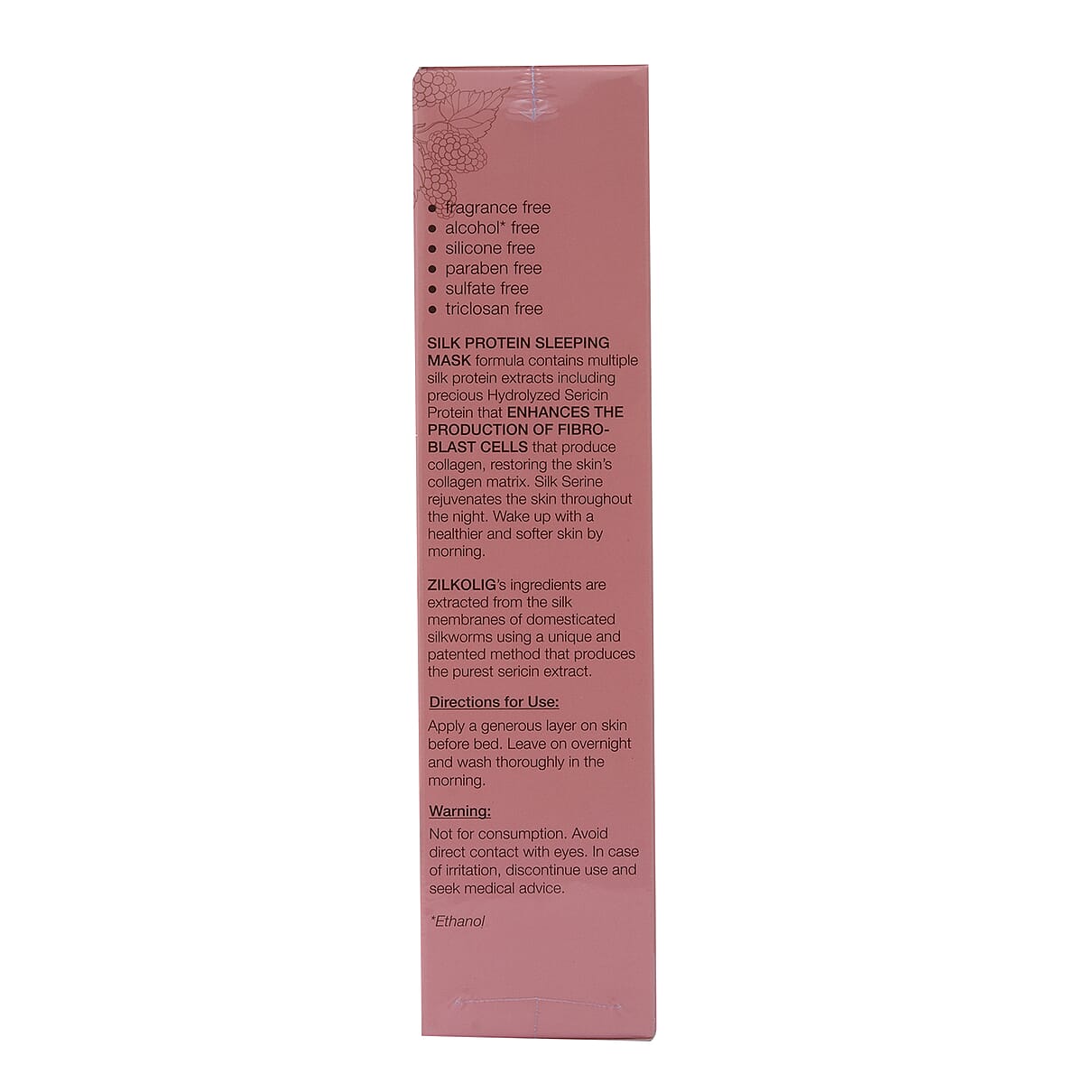 ZILKOLIG Sleeping Mask Cream Made from Thailand Silk Protein 50 g/1.7oz image number 6