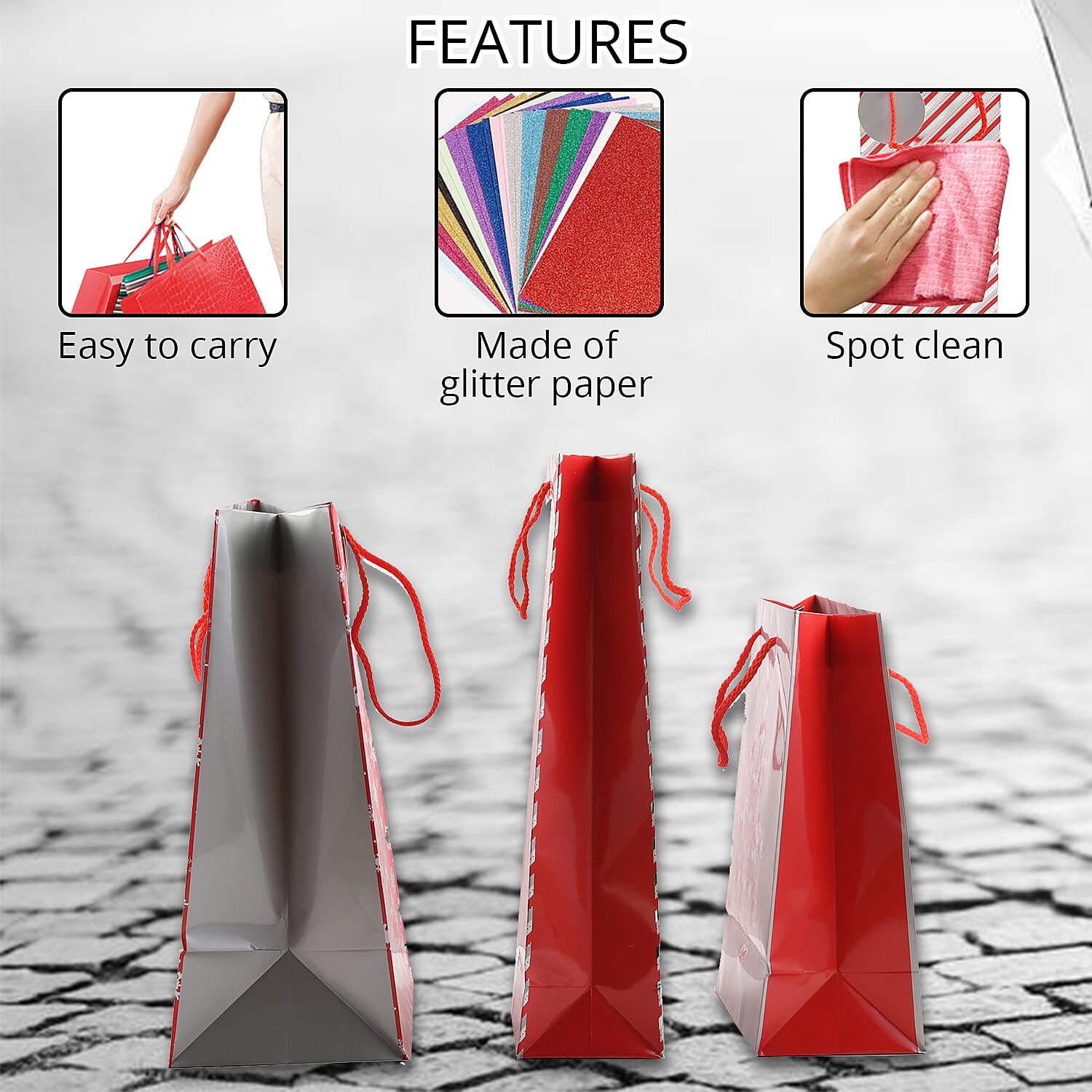 Christmas Tree & Star & Stripe - Product card gallery slide 3 (9431132537087)