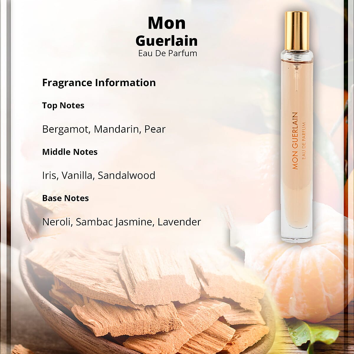 Mon Guerlain W Eau De Parfum 0.3 Oz Spray , Perfume Spray , Body Spray , Body Mist , Gift Item image number 1