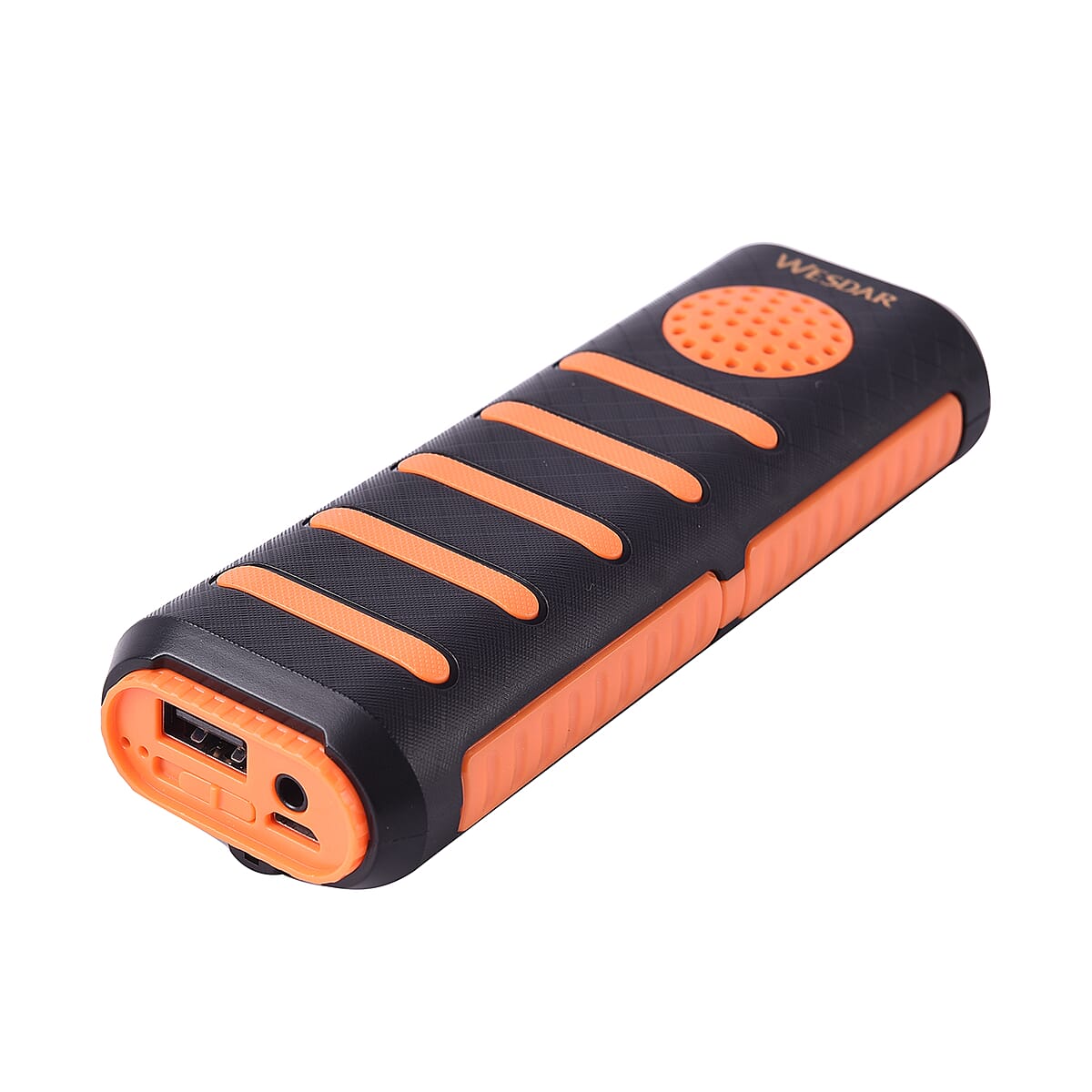 Orange 3 in 1 Multi-function 5000 mAh Power Bank, Bluetooth Speaker and LED Flash Light image number 5