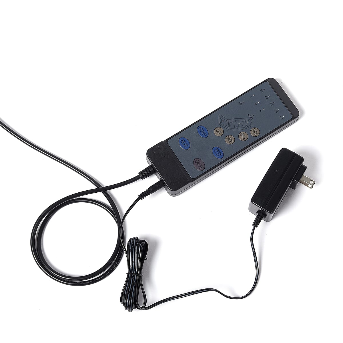 HOMESMART Gray Full Body Massaging and Heating Mat (70.47x23.62) with 10 Motors, 5 Modes and 3 Intensity Levels image number 4