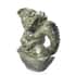 Handcrafted Serpentine Dragon Figurine (8000ctw) image number 4