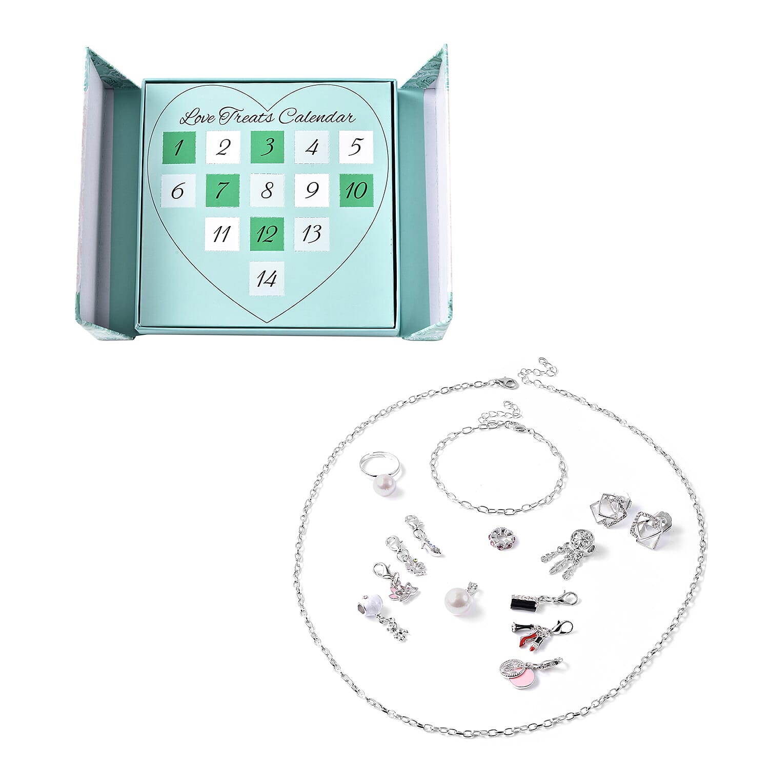 Turquoise & White - Product card gallery slide 1 (9431134306559)