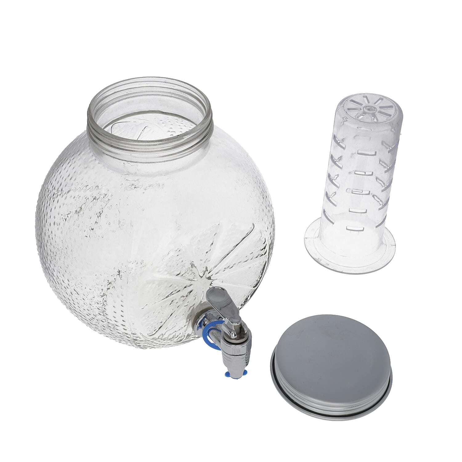 Glass Water Dispenser (Capacity:5 Ltr, Weight:2.99 lbs)