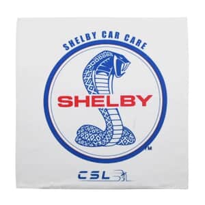 Shelby White Microfiber Printed Wash Cloth