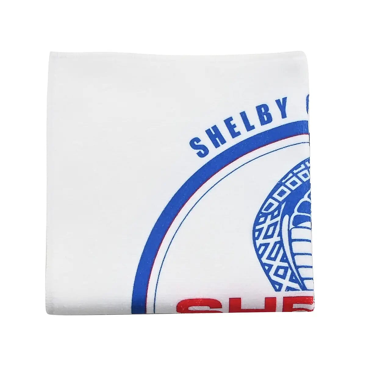 Shelby White Machine Washable, Quick Drying, Reusable, Ultra-Soft Microfiber Printed Wash Cloth With Signature Logo For Home Kitchen Car Bike Laptop Cleaning image number 6