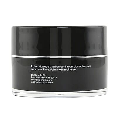Silk Genesis Luminous Diamond Brasion Facial Scrub Exfoliates Skin Reduce Lines Wrinkles
