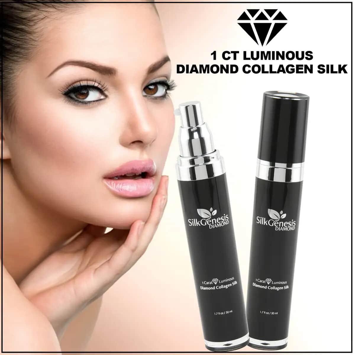 Silk Genesis 1ct Luminous Diamond Collagen Silk 1.7oz image number 1