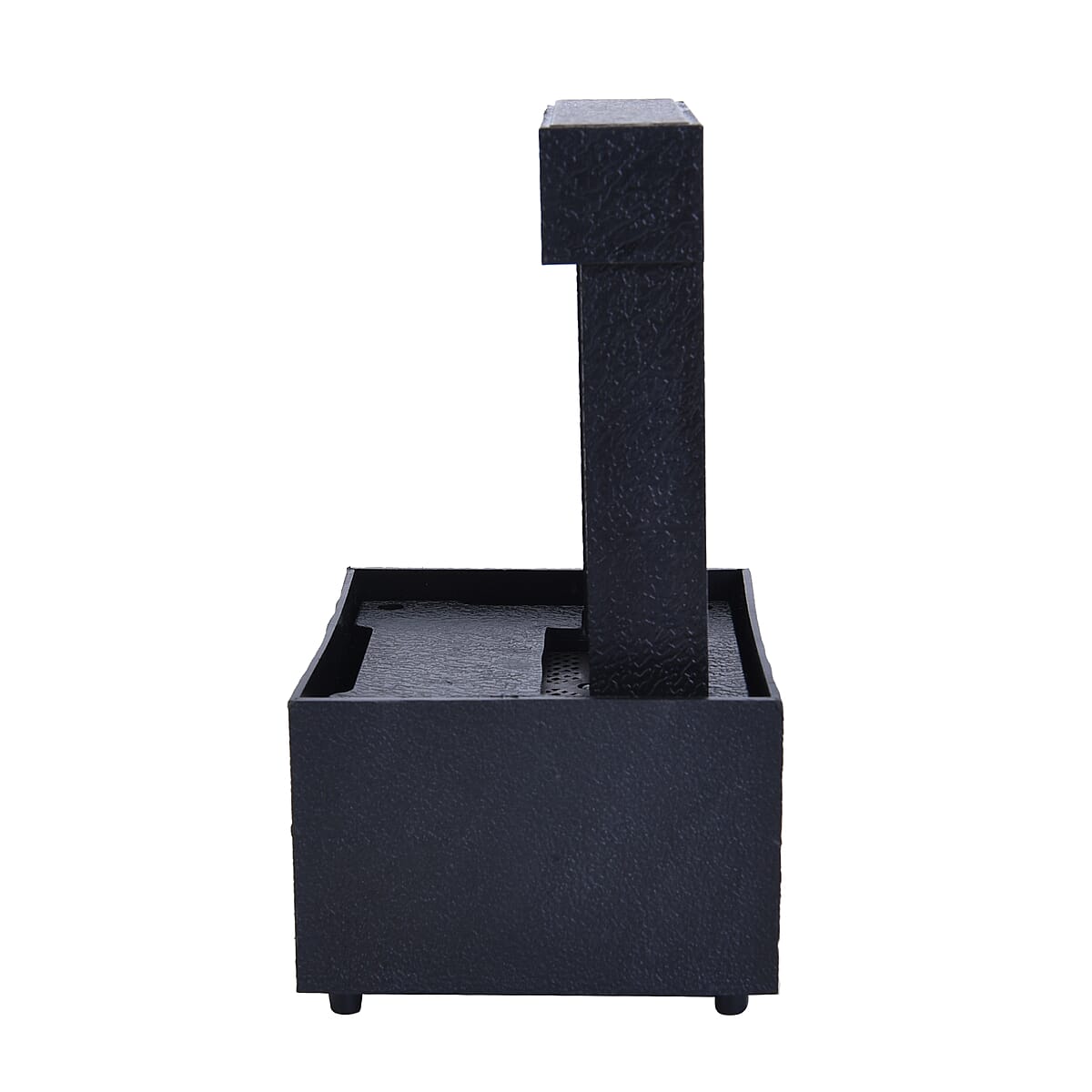Black Mini Water Fountain with LED Light (2xAA Battery Not Included) image number 4