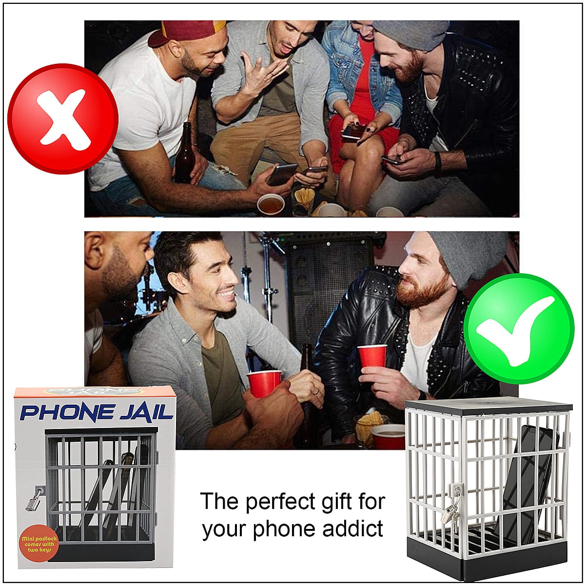 Black Motivation Station with Lock image number 2