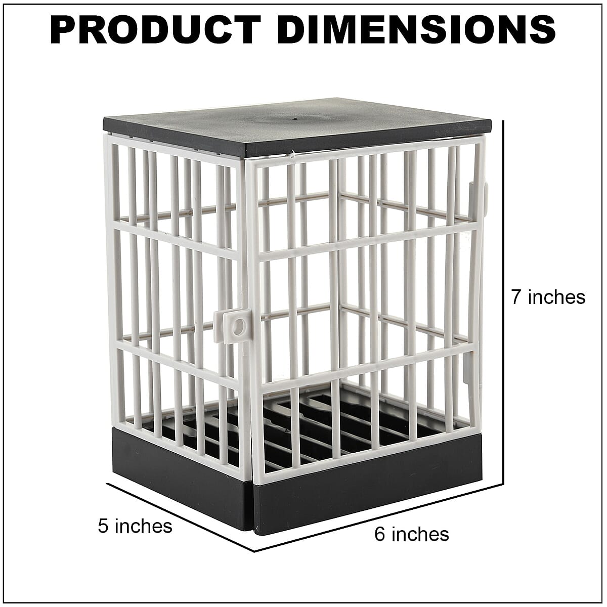 Black Motivation Station with Lock image number 3