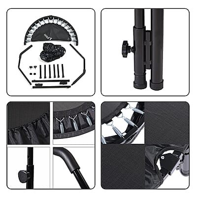 SoulSmart Foldable Trampoline with Handle 40 Inches
