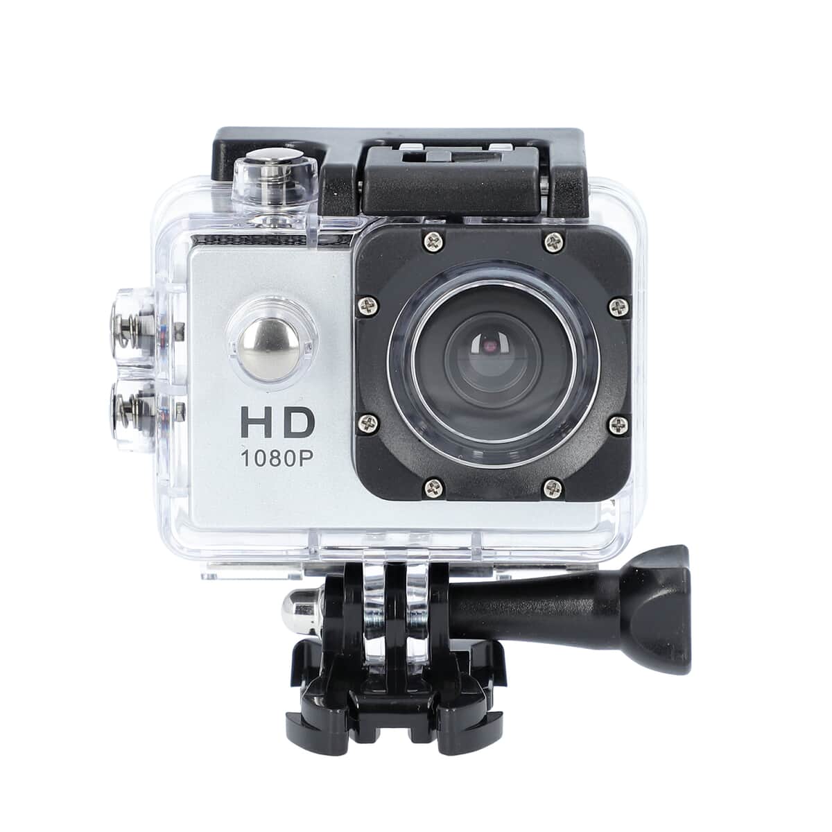 Waterproof 1080P Action Camera with 8GB TF Cards - White image number 4