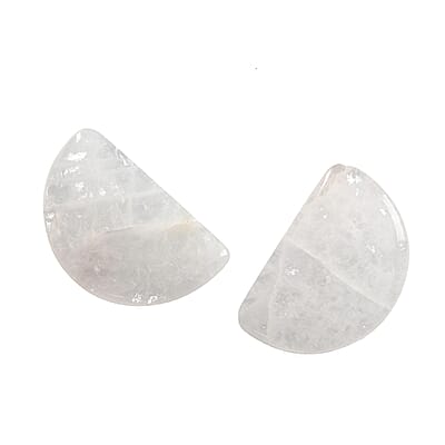 Cotton, Eye Pillow With Pockets & Removable Quartz For Eye Rejuvenation