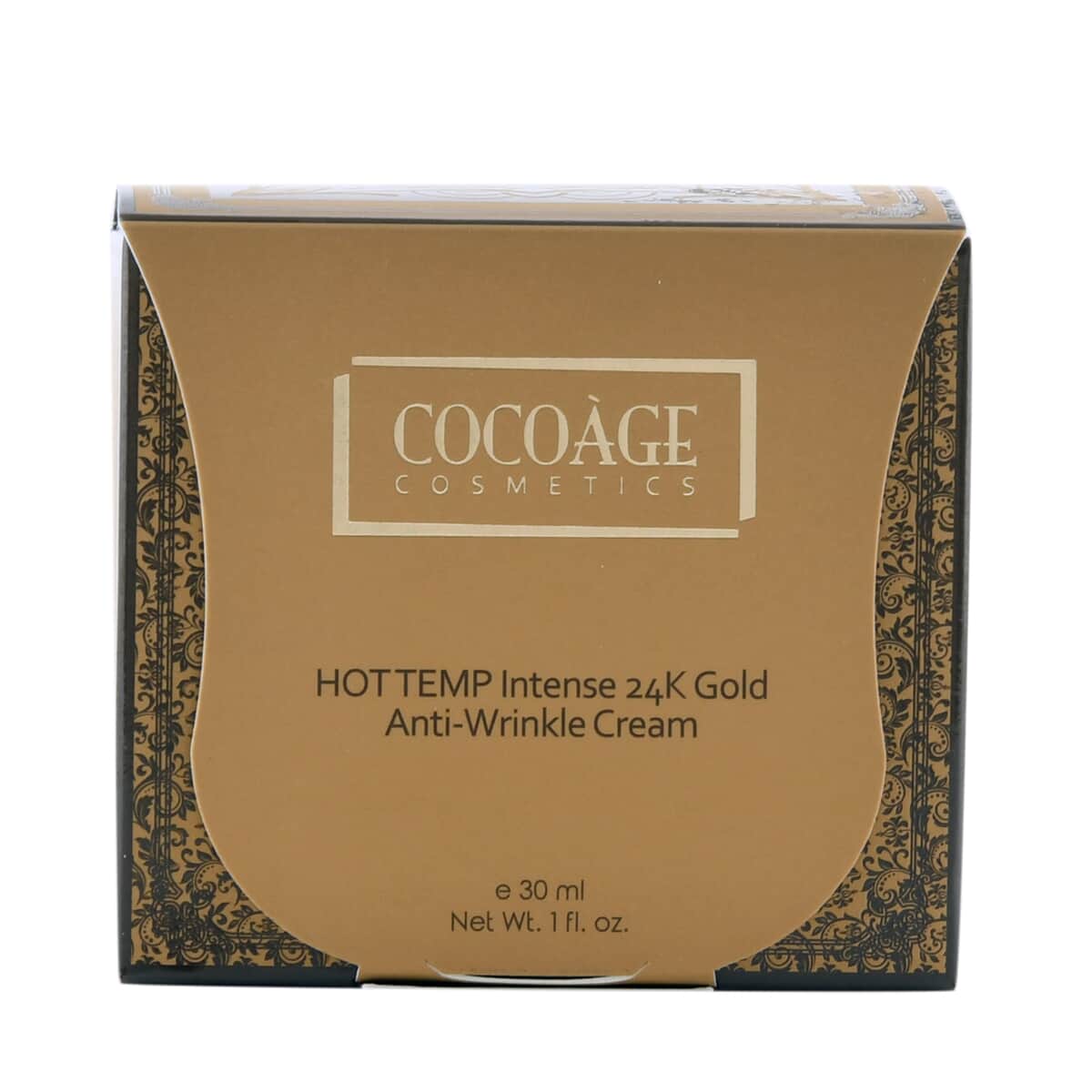 Cocoage Cosmetics Hot Temp 24K Gold & Cacao Anti-Wrinkle Anti aging Cream 1oz image number 5