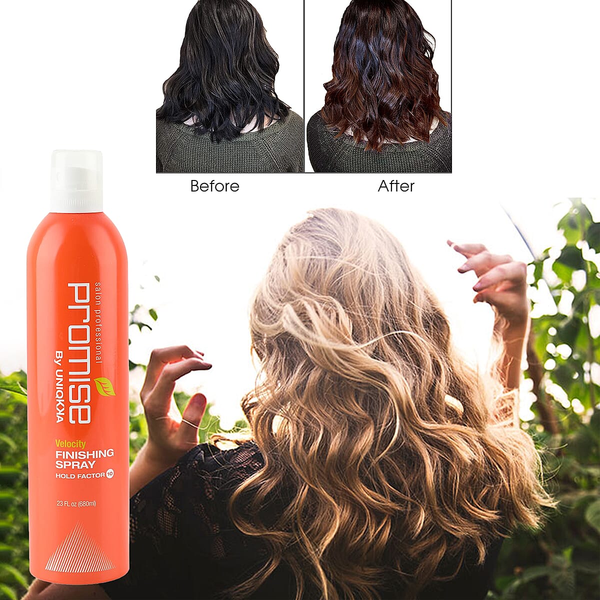 Promise Velocity Finishing Spray 23 oz/680ml (Level 10 Hold Factor) image number 2