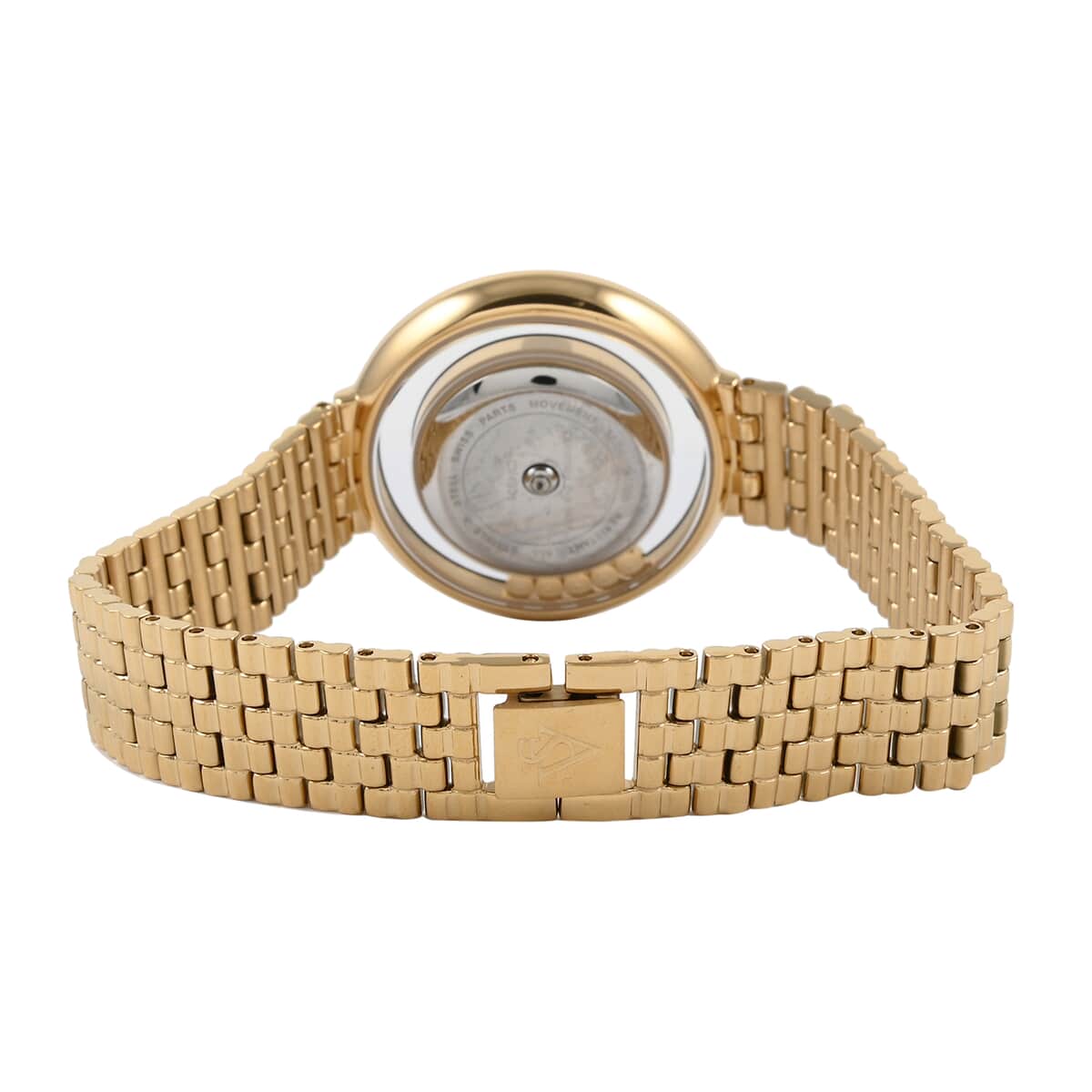 Christian Van Sant Austrian Crystal Women's Gracieuse Swiss Quartz Movement Watch 34mm | Designer Bracelet Watch | Analog Luxury Wristwatch image number 2