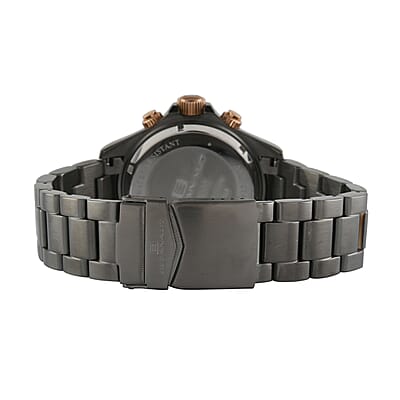 Oceanaut Baltica Special Edition Swiss Parts Quartz Movement Stainless Steel Watch with Black Dial (42mm) , Designer Bracelet Watch , Analog Luxury Wristwatch