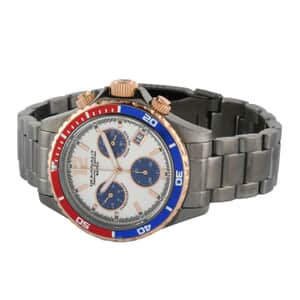 Oceanaut Baltica Special Edition Swiss Parts Quartz Movement Stainless Steel Watch with White Dial (42mm) , Designer Bracelet Watch , Analog Luxury Wristwatch