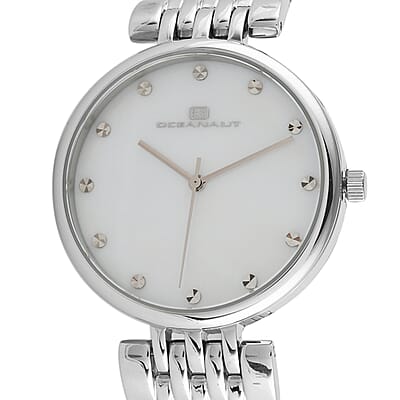 Oceanaut Women's Aerglo Japanese Quartz Movement Watch with Mother of Pearl Dial 36mm , Best Watch for Women , Designer Women's Wrist Watch