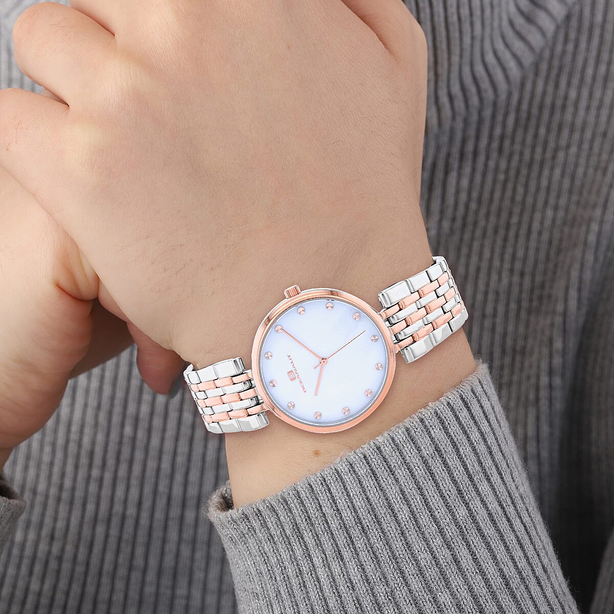 Oceanaut Women's Aerglo Japanese Quartz Movement Watch with Mother of Pearl Dial 36mm , Best Watch for Women , Designer Women's Wrist Watch image number 1