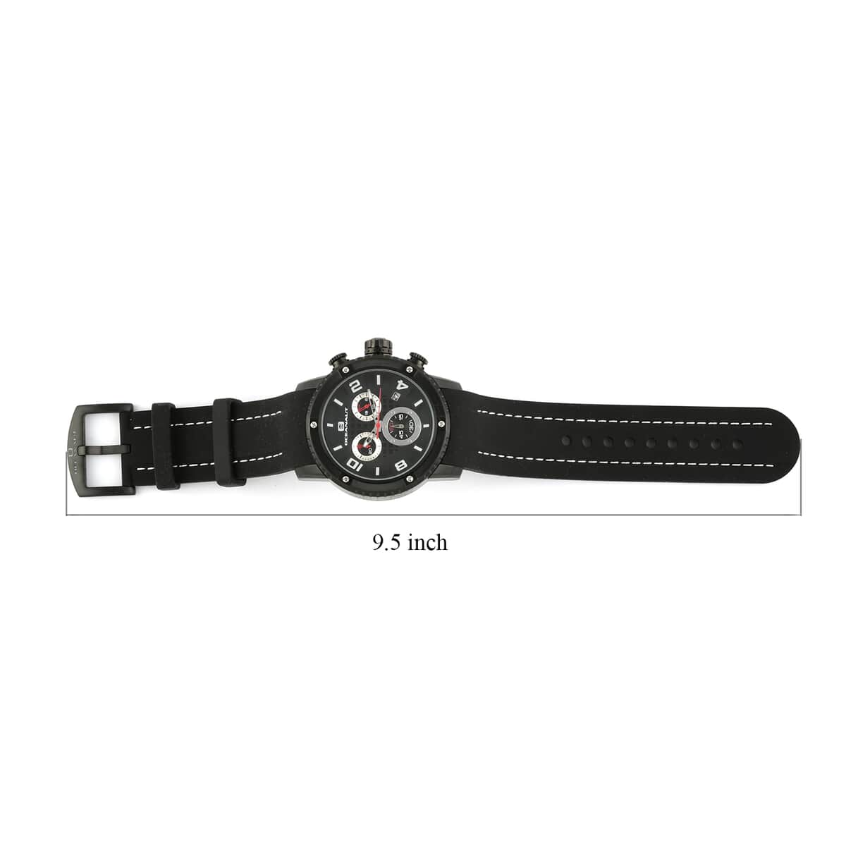 Oceanaut Impulse Sport Quartz Movement Watch with Black Silicone Strap 45mm image number 4